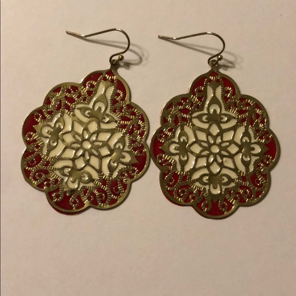 Dangling earrings